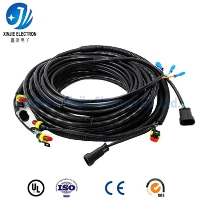 Ce materiale se folosesc pentru a realiza un cablaj pentru un motor de autobuz?