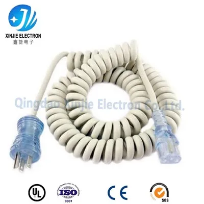 Cablu de alimentare în spirală pentru cărucior medical